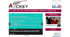 Desktop Screenshot of hockeymarlborough.org.nz